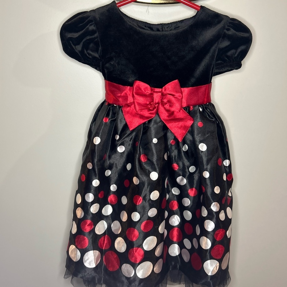 George Classic Black Toddler Dress